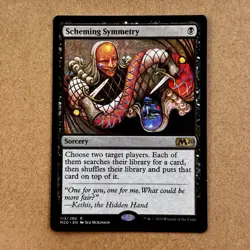 MTG ~ Scheming Symmetry ~ M20 Core 2020 ~ 113 ~ English ~ Rare ~ NM / NM- - Image 1