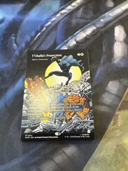 MTG T'Challa's Protection MAR English Full Art - Image 1