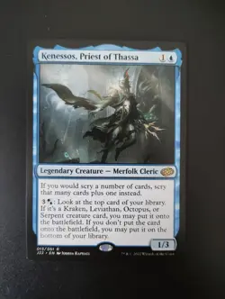 Kenessos, Priest of Thassa Jumpstart 2022 NM-Mint Condition MTG - Image 1