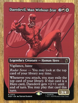 MTG Marvel Super Heroes, Daredevil, Man Without Fear - Borderless - Image 1