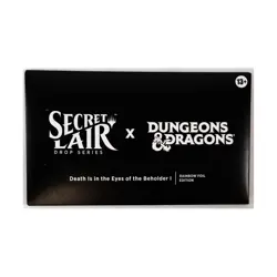 Secret Lair x D&D Death Is in the Eyes of the Beholder I Rainbow Ed New - Image 1
