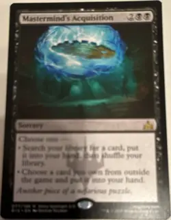Wizards of the Coast MTG Mastermind's Acquisition RIX Rare 077/196 Black - Image 1