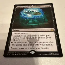 Wizards of the Coast MTG Mastermind's Acquisition RIX Rare 077/196 Black - Image 3