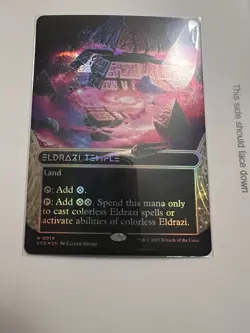 Eldrazi Temple (0014) (Borderless) Edge of Eternities: Stellar Sights Foil - Image 1