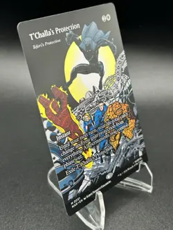MTG T'Challa's Protection - Teferi's Protection (Borderless) Marvel Universe MAR - Image 4