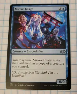 Mirror Image 62 Jumpstart 2022 MTG U Anime Waifu - Image 1
