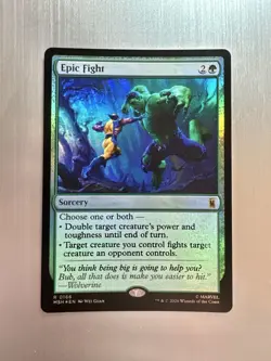 Epic Fight - 166 - MTG: Marvel Super Heroes - Rare - FOIL - Image 1