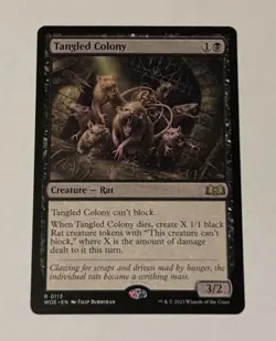 MTG Tangled Colony - Wilds of Eldraine LP - Image 1