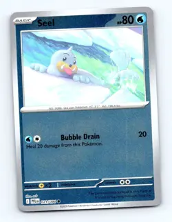Seel - 021/094 Reverse Holo - Phantasmal Flames (ME02) - Pokemon NM/M - Image 1