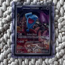 Pokemon TCG Team Rocket's Wobbuffet 203 SV: Scarlet & Violet Promo NM - Image 1