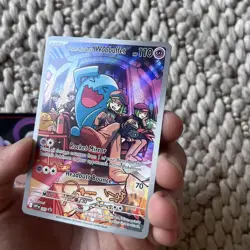 Pokemon TCG Team Rocket's Wobbuffet 203 SV: Scarlet & Violet Promo NM - Image 5