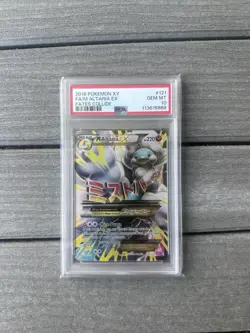 Pokemon TCG 2016 Fates Collide M Altaria EX Full Art Holo 121/124 PSA 10 - Image 1