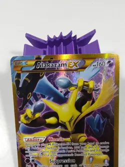 2016 Alakazam EX 125/124 Secret Rare Fates Collide, Full Art Holo, LP-NM! - Image 3