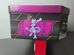 1x EMPTY Pokemon Mewtwo & Mew GX Power Partnership Tag Team Tin - Image 5