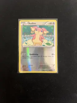 2011 Pokemon TCG Audino 87/114 Black & White Reverse Holo LP-NM - Image 1