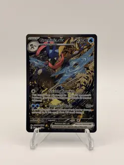 GRENINIJA EX 2024 POKEMON FULL ART SHROUDED FABLE BLACK STAR PROMO #132 - Image 1