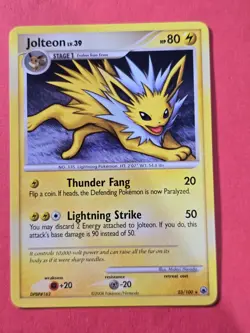 2008 Pokemon Diamond and Pearl Majestic Dawn #23 Jolteon, R, NF/H, cd5 - Image 1