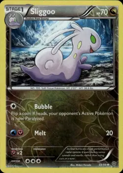 Sliggoo 59/98 Uncommon Ancient Origins Pokemon Reverse Holo Lightly Played - Image 1