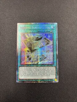 Shining Sarcophagus MP25-EN005 Starlight Rare 2025 Mega-Pack Yu-Gi-Oh NM A6 - Image 1