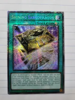 1x (M/NM) Shining Sarcophagus MP25-EN005 Starlight Rare 1st Edition Yugioh - Image 1