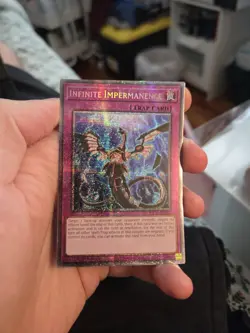 Yugioh Infinite Impermanence MP25-EN032 1st Starlight Rare - Image 1