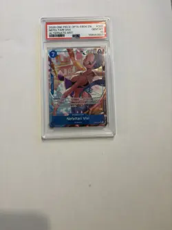 2026 One Piece OP14-EB04 EN Nefeltari Vivi Alternate Art #025 PSA 10 GEM MINT - Image 1