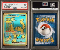 Pokemon Chien-Pao 242/091 PSA 9 Mint Paldean Fates Hyper Rare Gold FA - Image 3