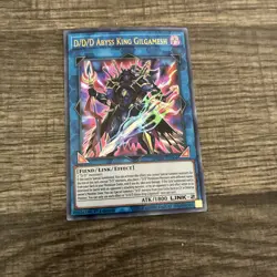 D/D/D Abyss King Gilgamesh | DUOV-EN004 | Ultra 1st Edition | YUGIOH | LP/NM | - Image 1