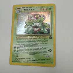 Pokemon TCG Venusaur Holo Card 13 WOTC Promo Black Star Vintage - Image 2
