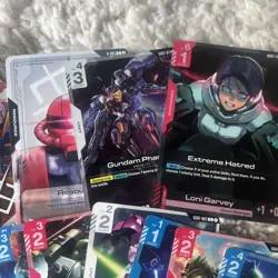 Gundam TCG card bulk Common and uncommon lot - Newtype Rising GD01 - Image 2