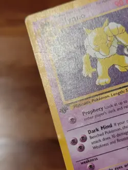 🔮 Hypno 23/62 - 1st Edition Fossil - WOTC Non Holo Rare Pokemon Card PL - Image 3