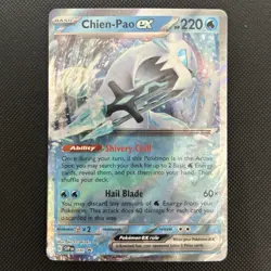 Chien-Pao ex SVP 030 Black Star Promo Pokemon TCG Card - Image 2