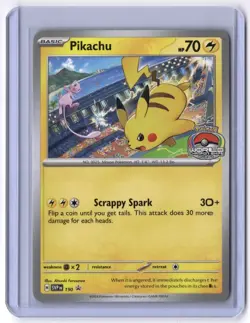 Pikachu - 190 Promo Normal NM Pokemon SV: Scarlet & Violet Promo Cards - Image 1