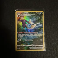 Vaporeon Brilliant Stars Trainer Gallery Ultra Rare Holo Card TG02/TG30 - Image 2