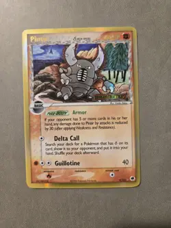 Pinsir Delta Species 9/101 Stamped Dragon Frontiers Reverse Holo NM Pokemon Card - Image 1