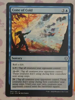 1x Cone of Cold NM Eng MTG - Commander Legends Baldur's Gate - Image 1