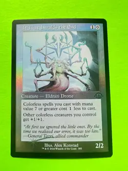 MTG - Modern Horizons 3 - It That Heralds The End - Retro Frame - FOIL - Image 1
