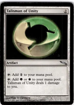 MTG Talisman of Unity Mirrodin Uncommon #257 - Image 1