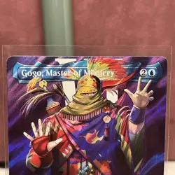 Gogo, Master of Mimicry Borderless Surge Foil 0522 Final Fantasy MTG NM - Image 2