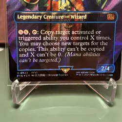 Gogo, Master of Mimicry Borderless Surge Foil 0522 Final Fantasy MTG NM - Image 3