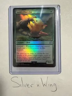 Sazh's Chocobo Foil x1, MTG, Magic the Gathering, Final Fantasy, FIN, NM - Image 1