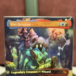 MTG Vivi Ornitier Borderless Foil #321 Magic the Gathering Final Fantasy English - Image 2