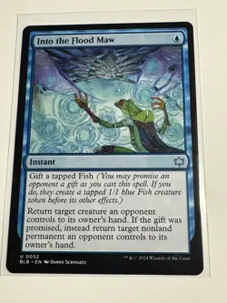 Into the Flood Maw Bloomburrow Regular - Image 1