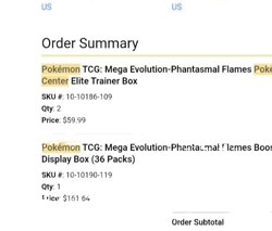 Phantasmal Flames Pokemon Center Elite Trainer Box ETB - PRESALE ORDER CONFIRMED - Image 2