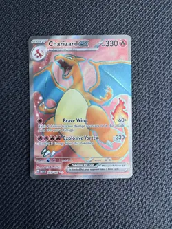 Charizard ex 183/165 - Full Art Holo - Scarlet & Violet 151 - Pokemon TCG - NM - Image 1