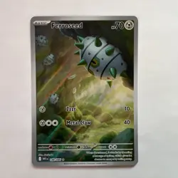 Pokemon Ferroseed White Flare SV 148/086 NM/M Condition - Image 1