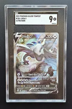 Pokemon TCG Lugia V Sword & Shield - Silver Tempest 186/195 Holo Ultra Rare - Image 1