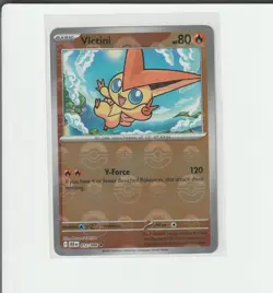 Victini Poke Ball Pattern Promo 012/086 Pokemon Sv: Black Bolt & White Flare - Image 1