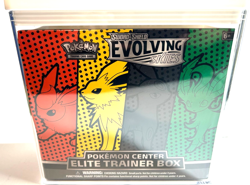 POKEMON ELITE TRAINER BOX EVOLVING SKIES POKEMON CENTER ETB NEW SEALED W/CASE ! - Image 1