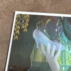 Disney Lorcana TCG Enchanted The Glass Slipper 208/204 NM Condition - Image 2